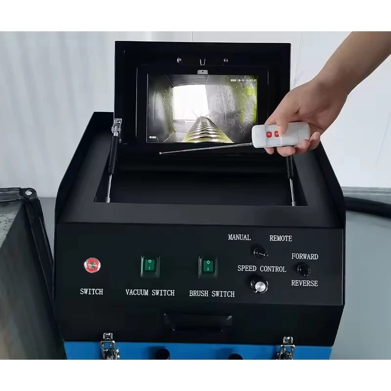 High Efficiency HVAC Duct Cleaning Machine With Camera & Vacuum