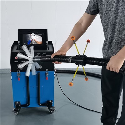 ブラッシング掃除機カメラ付き屋内中央空気ダクト用低コスト商業用空気ダクト清掃ツールマシン